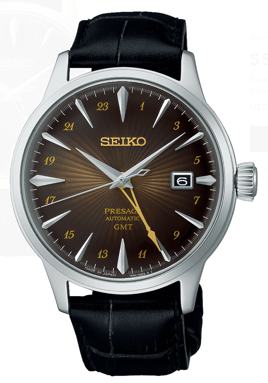 Seiko Presage Cocktail Time GMT